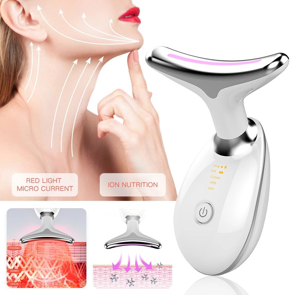 Cross-border neck beauty instrument to lighten neck lines, neck care massager